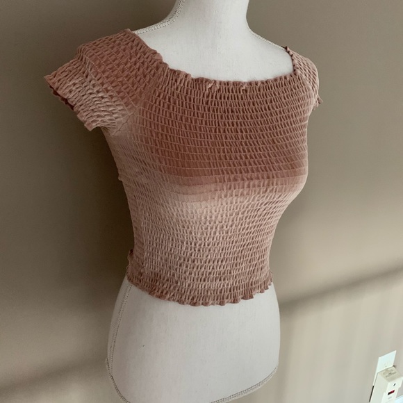 Velvet Crop Top - Picture 3 of 5